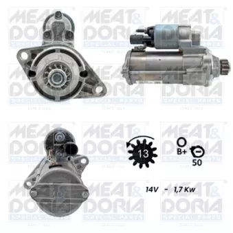 Démarreur MEAT & DORIA OEM 02E911024DX