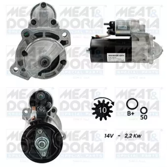 Démarreur MEAT & DORIA OEM 30659558