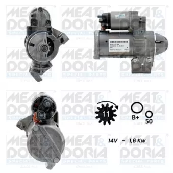 Démarreur MEAT & DORIA OEM 12418625994