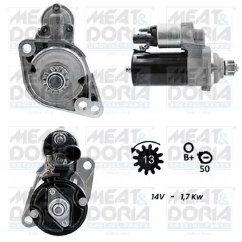 Démarreur MEAT & DORIA OEM 02Z911023RX