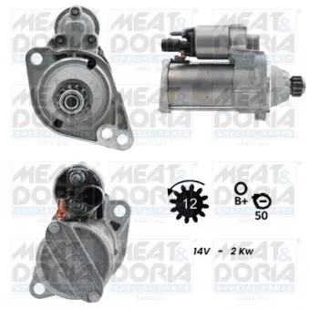 Démarreur MEAT & DORIA OEM 2z911024dx