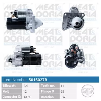 Démarreur MEAT & DORIA OEM MOT93581