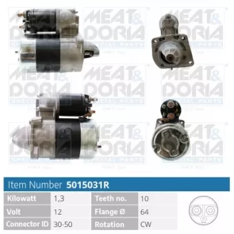 Démarreur MEAT & DORIA OEM 77305430