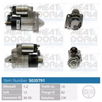 Démarreur MEAT & DORIA OEM M000T90482