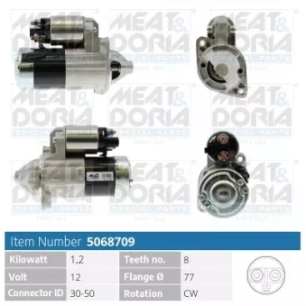 Démarreur MEAT & DORIA OEM 3610023071