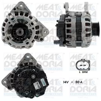 Alternateur MEAT & DORIA OEM 03D903025D