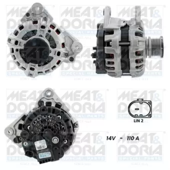Alternateur MEAT & DORIA OEM 03L903023J