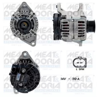 Alternateur MEAT & DORIA OEM 504009977