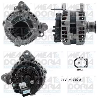 Alternateur MEAT & DORIA OEM 03L903023K