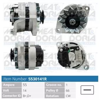 Alternateur MEAT & DORIA OEM 7575998