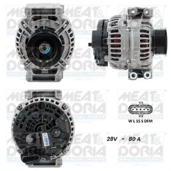 Alternateur MEAT & DORIA OEM 0518064