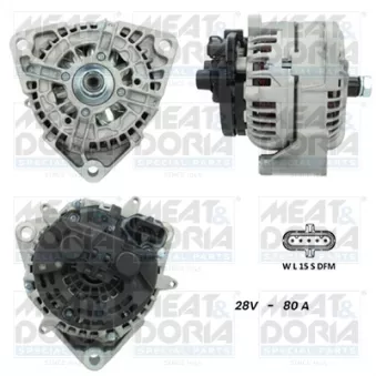 Alternateur MEAT & DORIA OEM 1697022