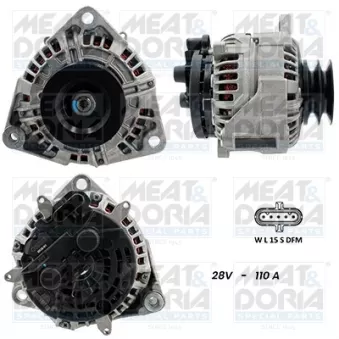 Alternateur MEAT & DORIA OEM 1697024