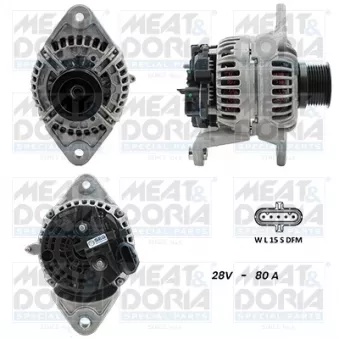 Alternateur MEAT & DORIA OEM 5010589525