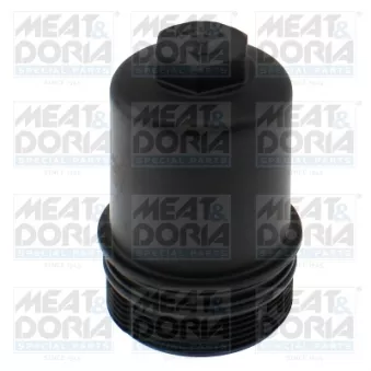 Couvercle, boîtier du filtre à huile MEAT & DORIA 91747