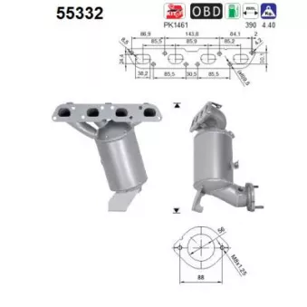 AS 55332 - Catalyseur