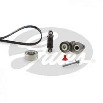 Jeu de courroies trapézoïdales à nervures GATES K076PK1623