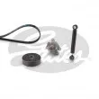 GATES K076PK1778 - Jeu de courroies trapézoïdales à nervures