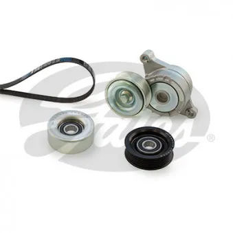 Jeu de courroies trapézoïdales à nervures GATES K126PK1863