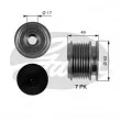 GATES OAP7056 - Poulie roue libre, alternateur