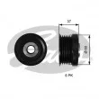 GATES OAP7221 - Poulie roue libre, alternateur