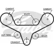 GATES T267 - Courroie crantée