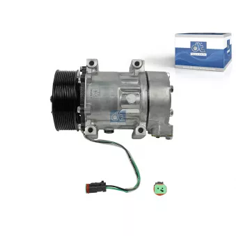 Compresseur, climatisation DT 1.23023 pour SCANIA P,G,R,T - series P 400 - 400cv