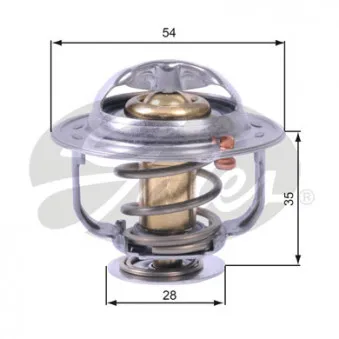 Thermostat d'eau GATES OEM V40-99-0034