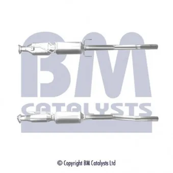 Filtre à particules / à suie, échappement BM CATALYSTS OEM 55187619