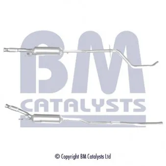 Filtre à particules / à suie, échappement BM CATALYSTS BM11320H