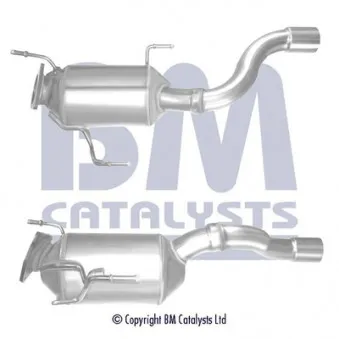 Filtre à particules / à suie, échappement BM CATALYSTS BM11349