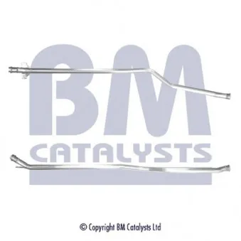 Tuyau d'échappement BM CATALYSTS BM50402 pour PEUGEOT PARTNER 1.6 HDI 75 - 75cv