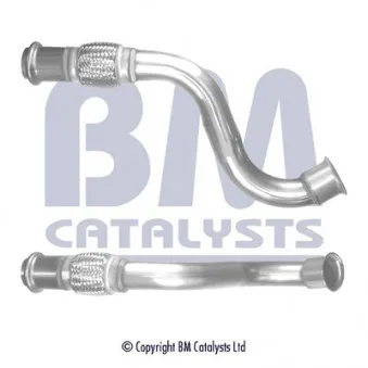 Tuyau d'échappement BM CATALYSTS BM50435 pour CITROEN C4 1.2 THP 130 - 130cv