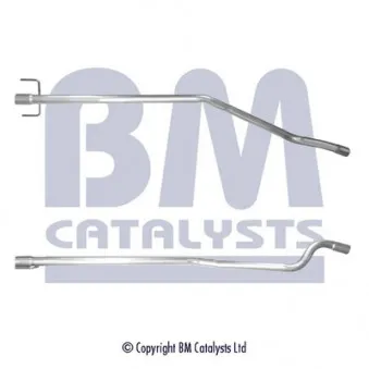 Tuyau d'échappement BM CATALYSTS BM50443 pour OPEL ASTRA 1.7 CDTI - 80cv