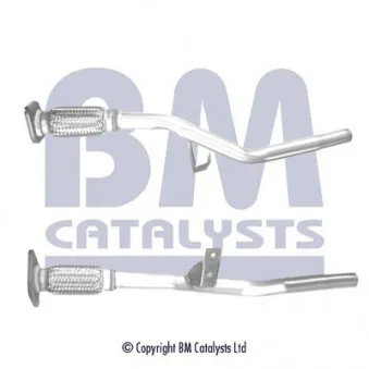 Tuyau d'échappement BM CATALYSTS BM50476 pour RENAULT CLIO 0.9 TCe 90 - 90cv