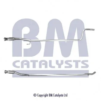 Tuyau d'échappement BM CATALYSTS OEM 1717H9