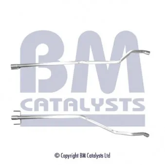 Tuyau d'échappement BM CATALYSTS BM50623 pour OPEL ASTRA 1.7 CDTI - 80cv
