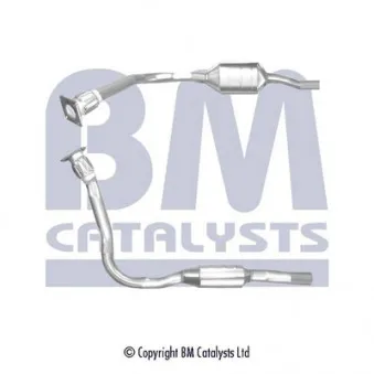 Catalyseur BM CATALYSTS BM80014H pour VOLKSWAGEN POLO 64 1.9 D - 64cv