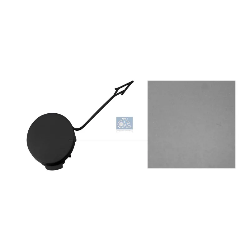 Capuchon, crochet de remorquage DT 11.71087 - Visuel 1