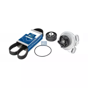 Pompe à eau + kit de courroie de distribution DT 11.90225 pour VOLKSWAGEN LT 2.5 TDI - 102cv