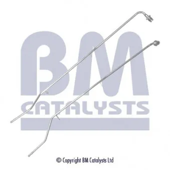 Conduite à press, capteur de press (filtre particule/suie) BM CATALYSTS PP11021A