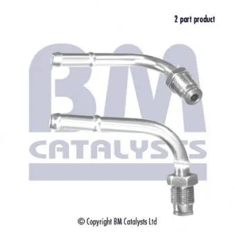 Conduite à press, capteur de press (filtre particule/suie) BM CATALYSTS PP11022C