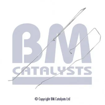 Conduite à press, capteur de press (filtre particule/suie) BM CATALYSTS PP11091A