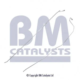Conduite à press, capteur de press (filtre particule/suie) BM CATALYSTS PP11091B