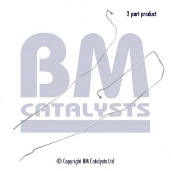 Conduite à press, capteur de press (filtre particule/suie) BM CATALYSTS PP11091C