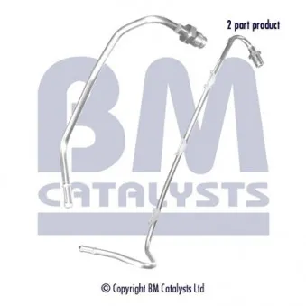Conduite à press, capteur de press (filtre particule/suie) BM CATALYSTS PP11121A