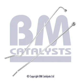 Conduite à press, capteur de press (filtre particule/suie) BM CATALYSTS PP11151A
