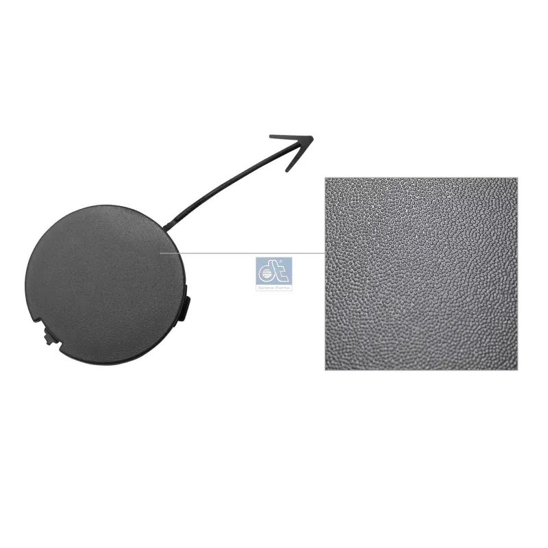 Capuchon, crochet de remorquage DT 13.83100 - Visuel 1