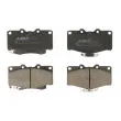 ABE C12054ABE - Jeu de 4 plaquettes de frein avant