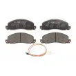 ABE C1R014ABE - Jeu de 4 plaquettes de frein avant